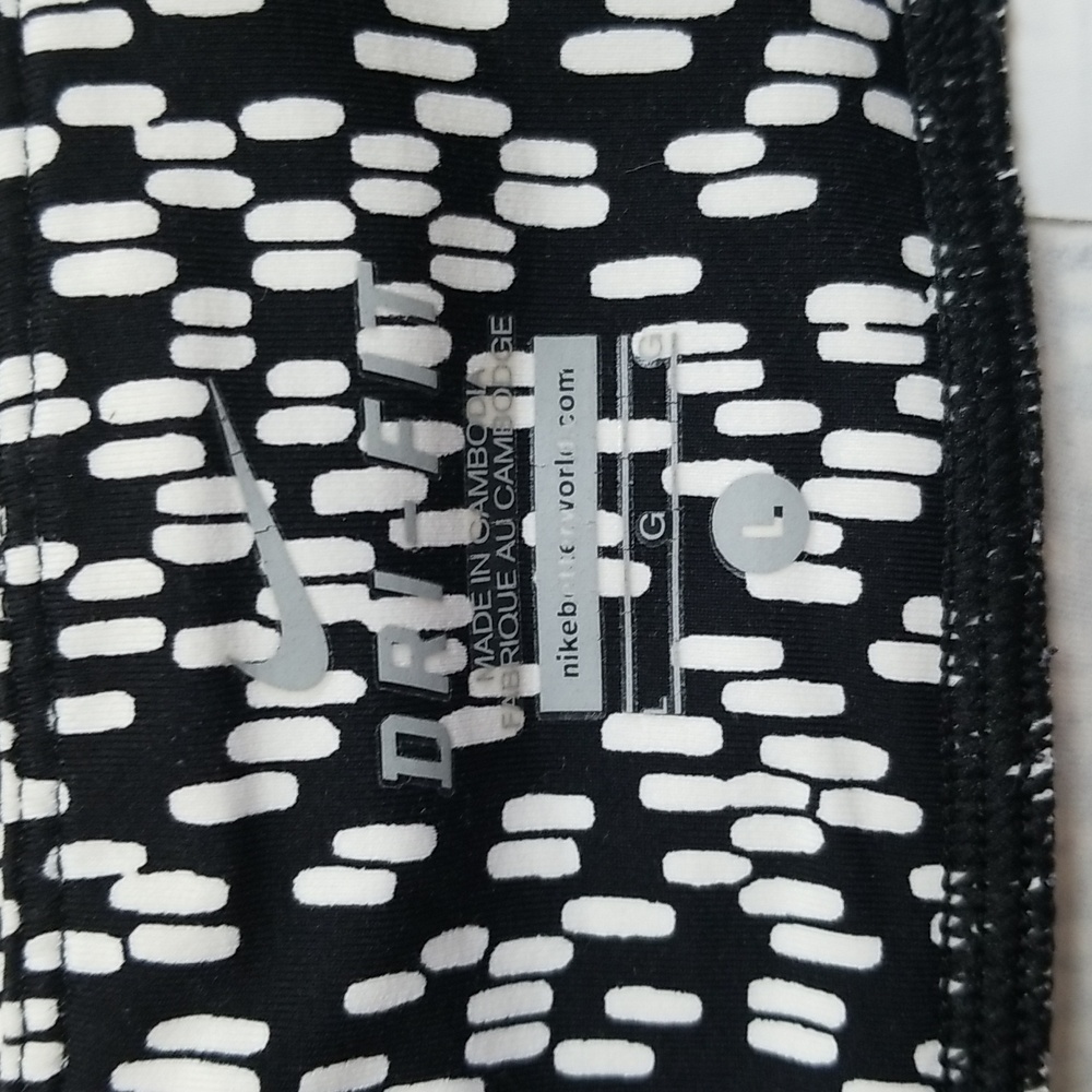 NIKE Dri Fit Activewear Leggings Sz Large - Picture 4 of 8
